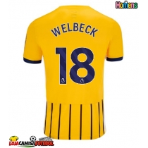 Camisa de Futebol Brighton Danny Welbeck #18 Equipamento Alternativo 2025-26 Manga Curta